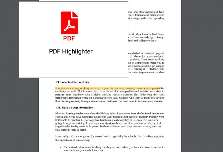 cnet how to highlight pdf files